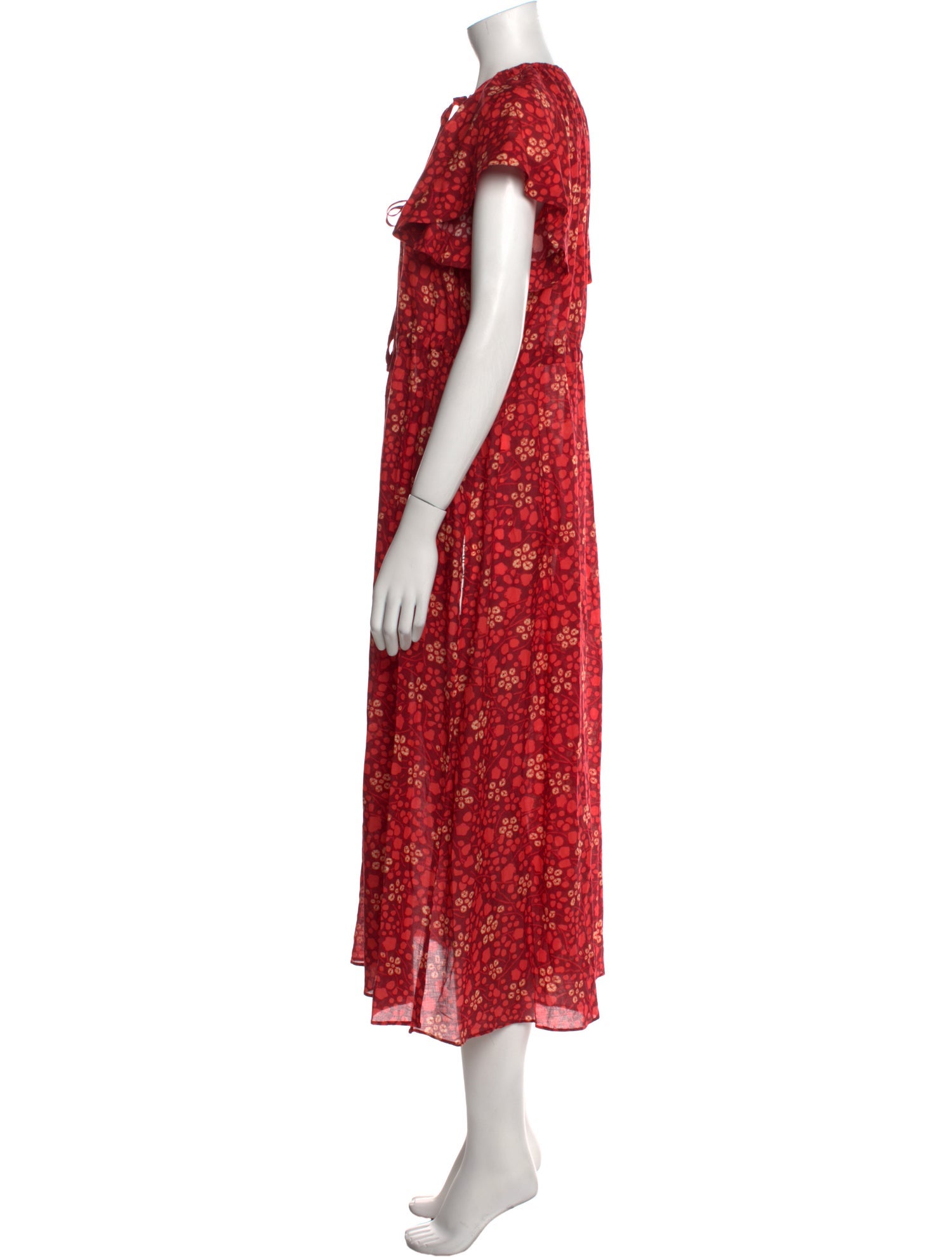 Ulla Johnson Floral Print Long Dress w/ Tags