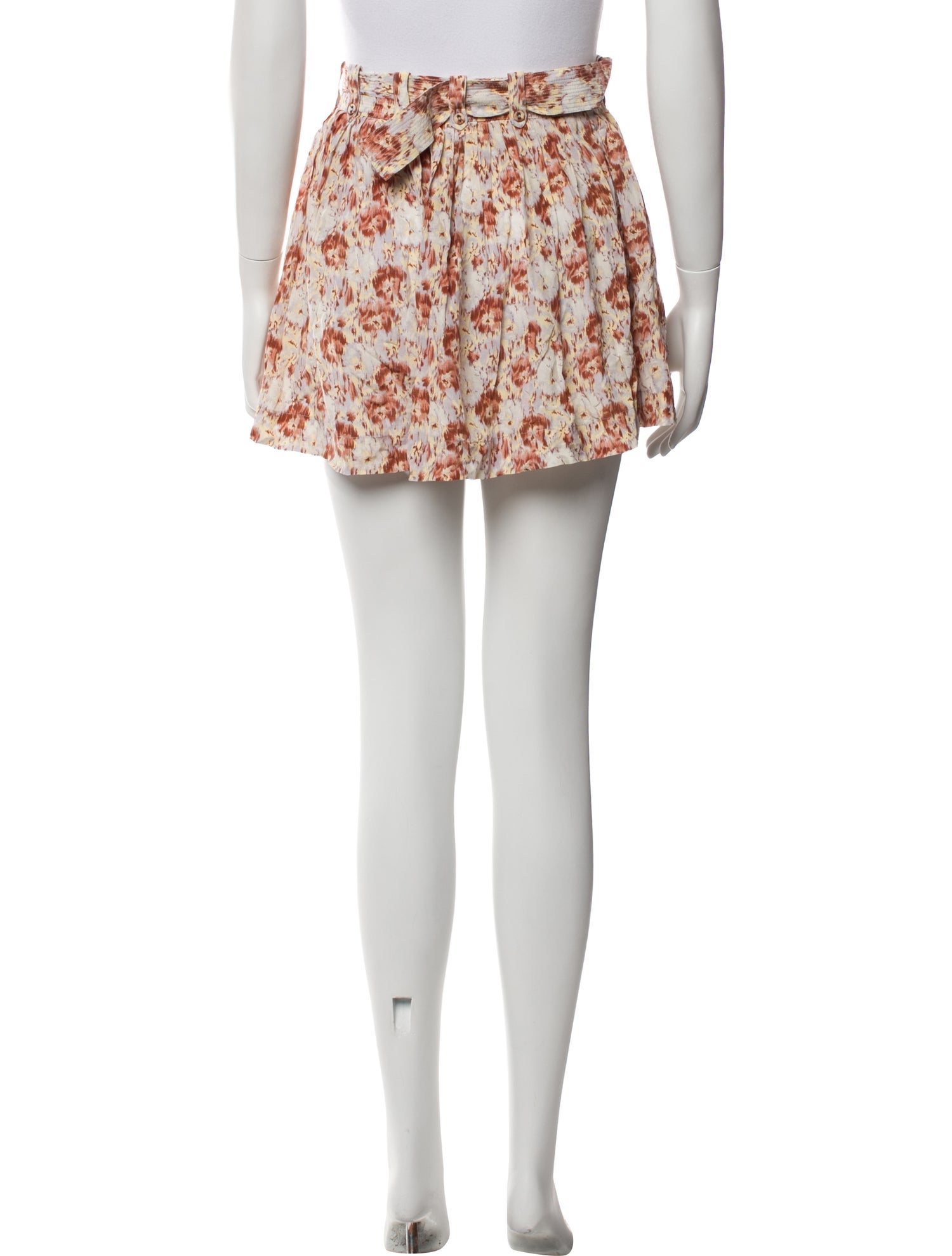 Ulla Johnson Silk Mini Shorts