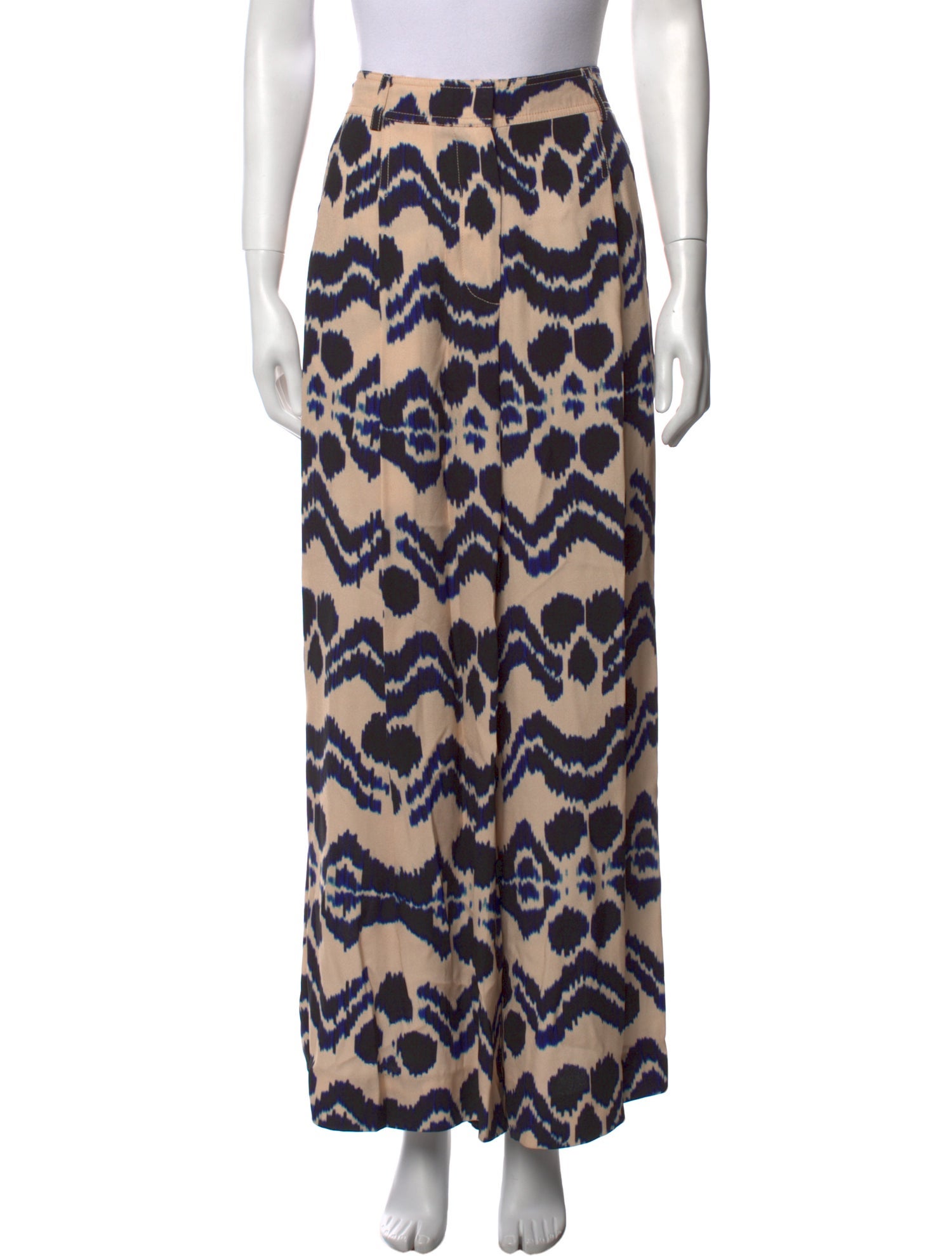 Ulla Johnson Printed Wide Leg Pants