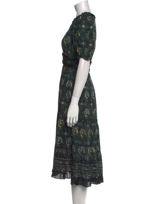 Ulla Johnson Printed Midi Length Dress