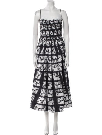 Ulla Johnson Printed Long Dress