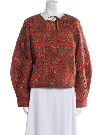 Ulla Johnson Printed Evening Jacket w/ Tags