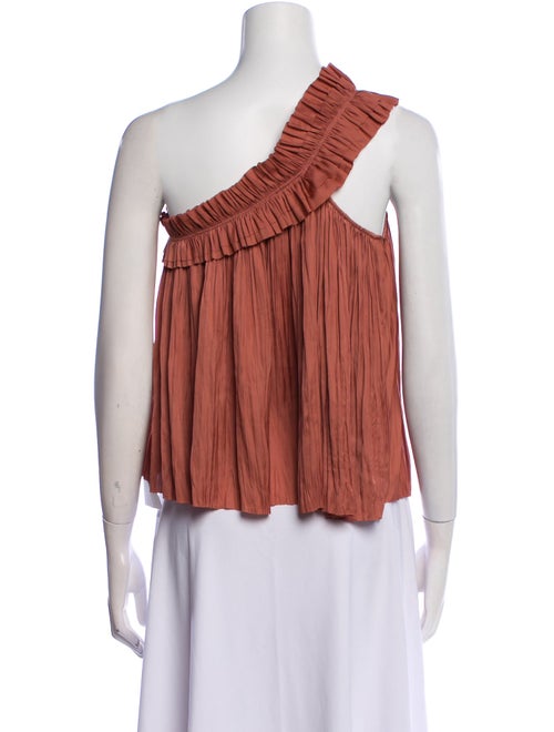 Ulla Johnson One-Shoulder Sleeveless Blouse