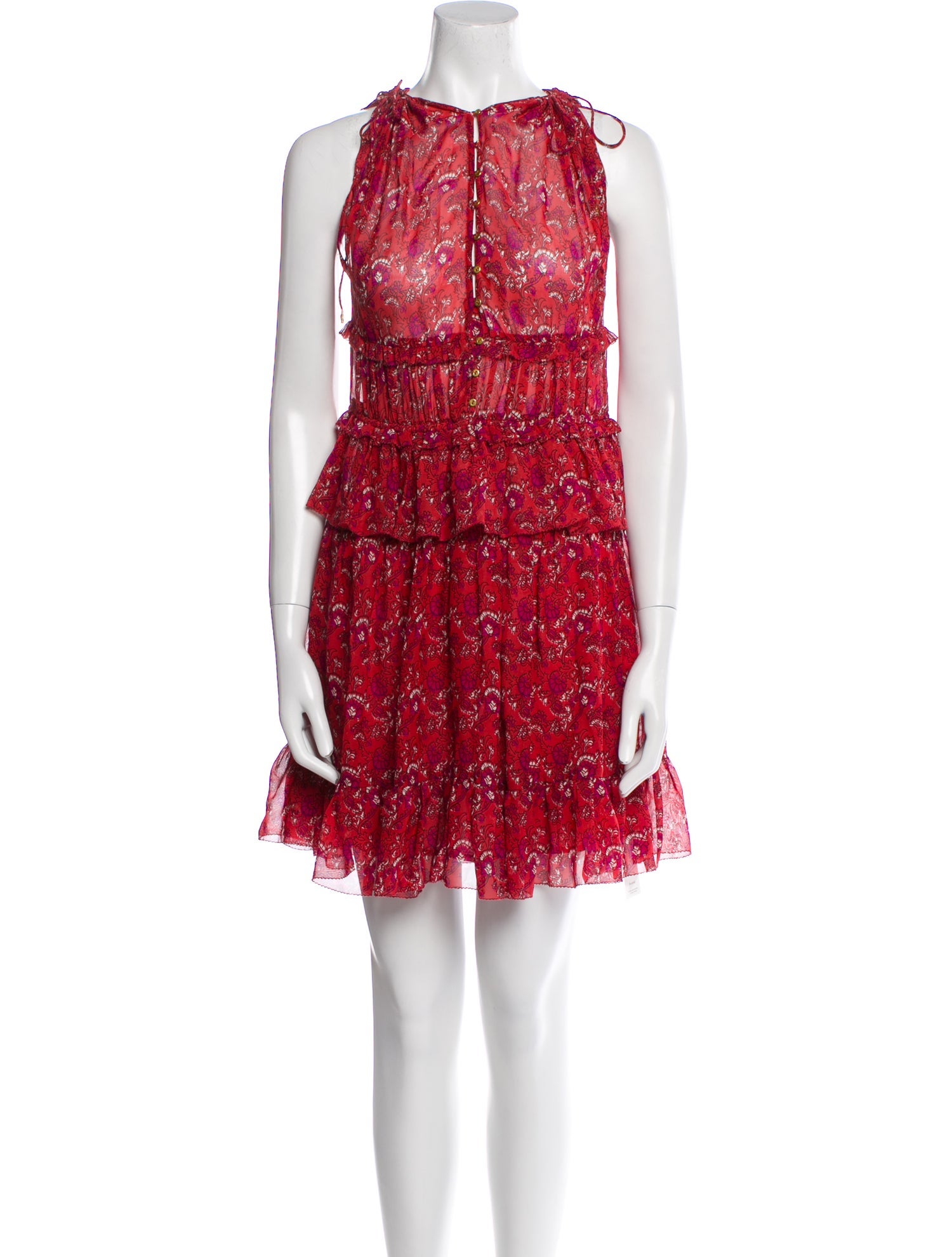 Ulla Johnson Silk Mini Dress