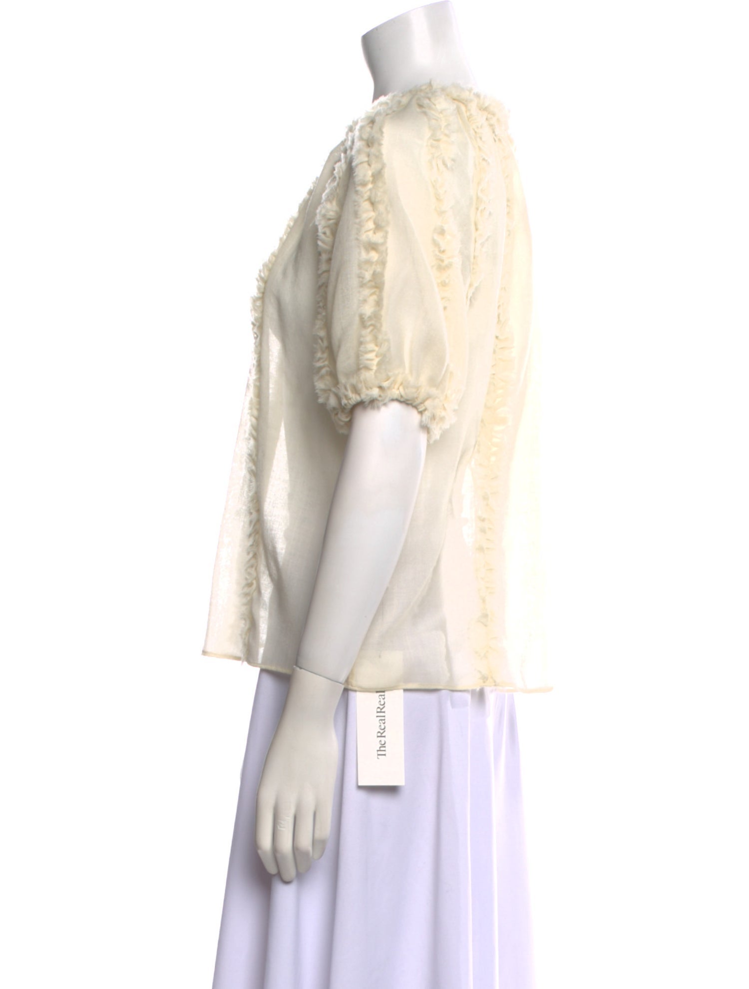 Ulla Johnson Wool Crew Neck Blouse