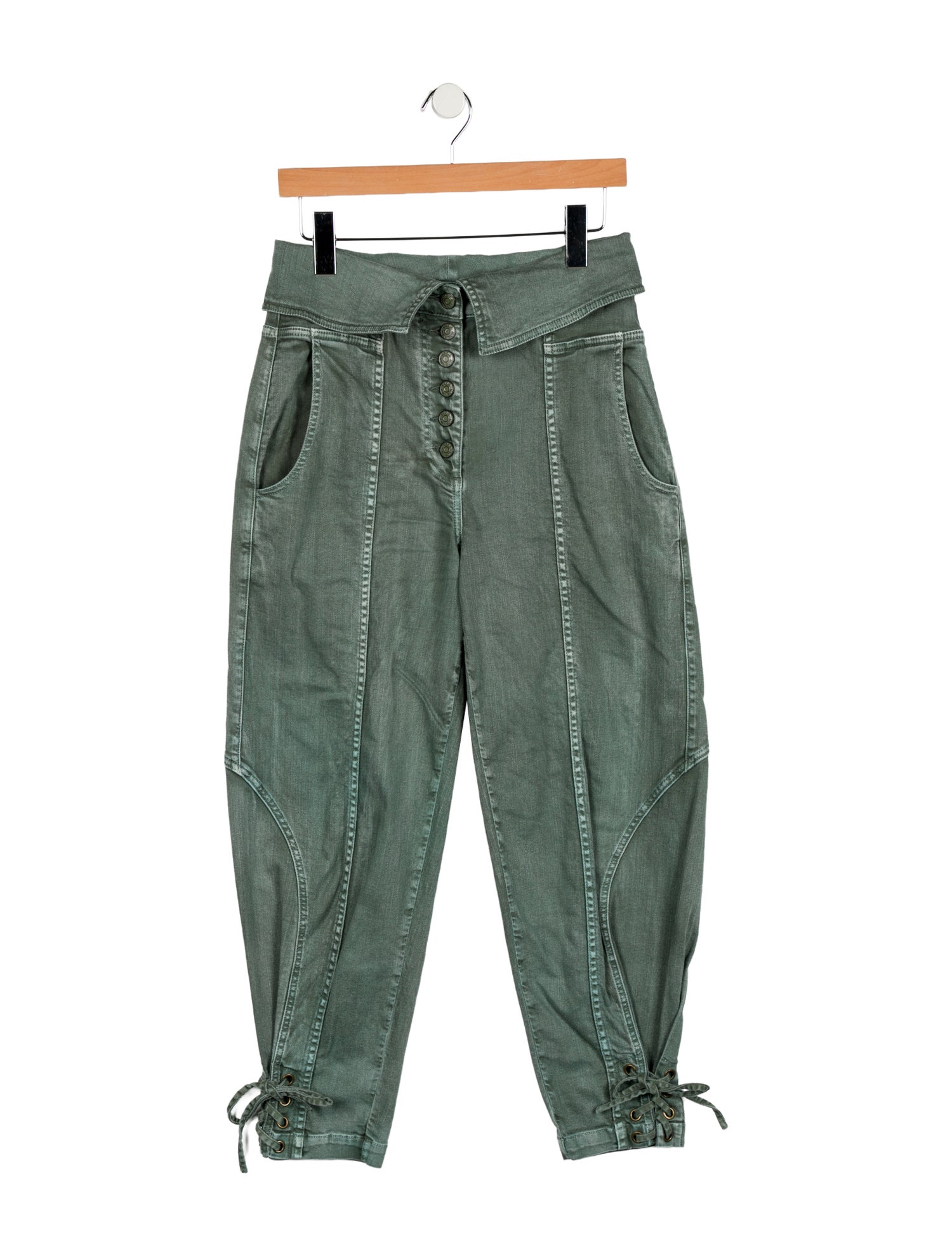 Ulla Johnson High-Rise Straight Leg Jeans