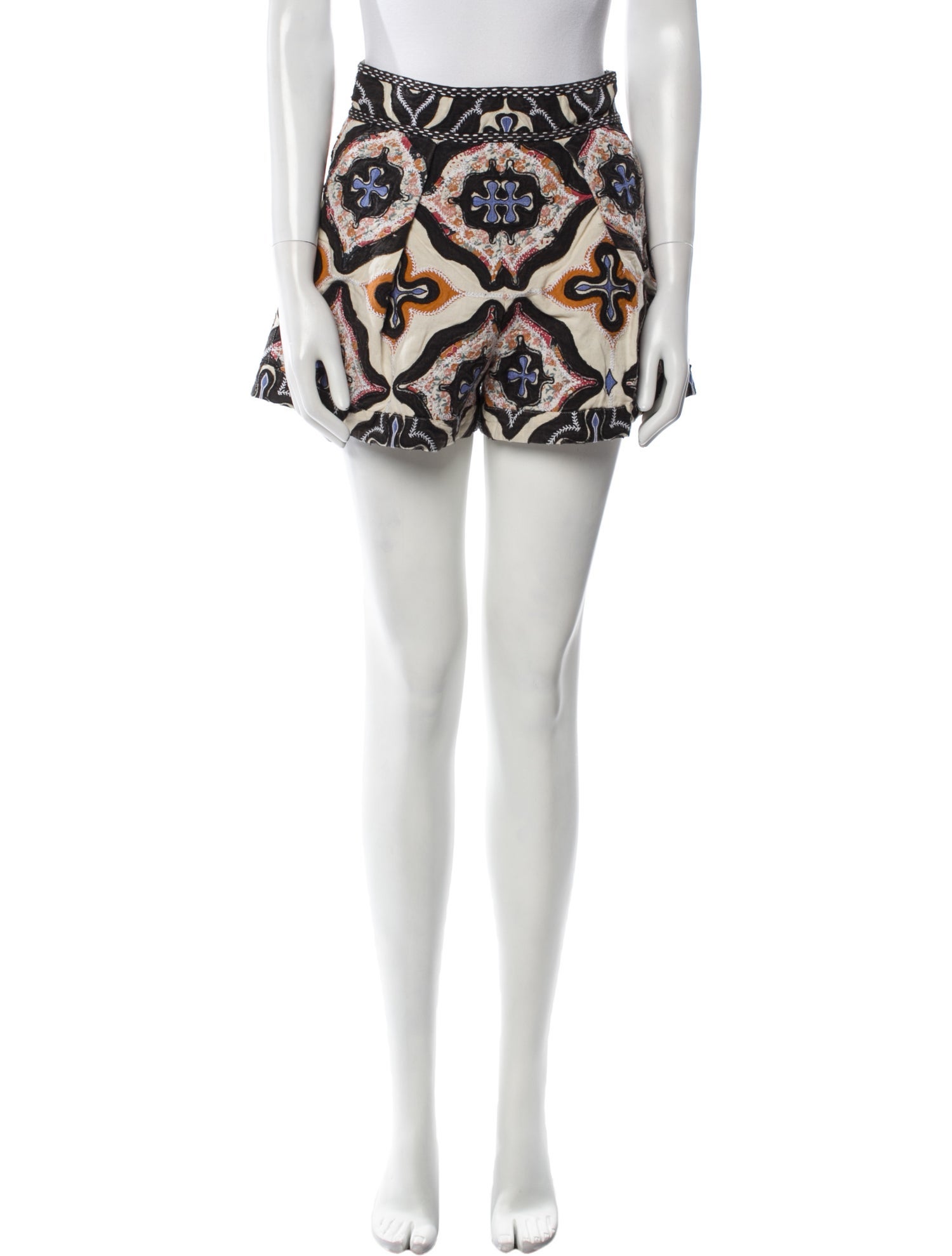 Ulla Johnson Printed Mini Shorts