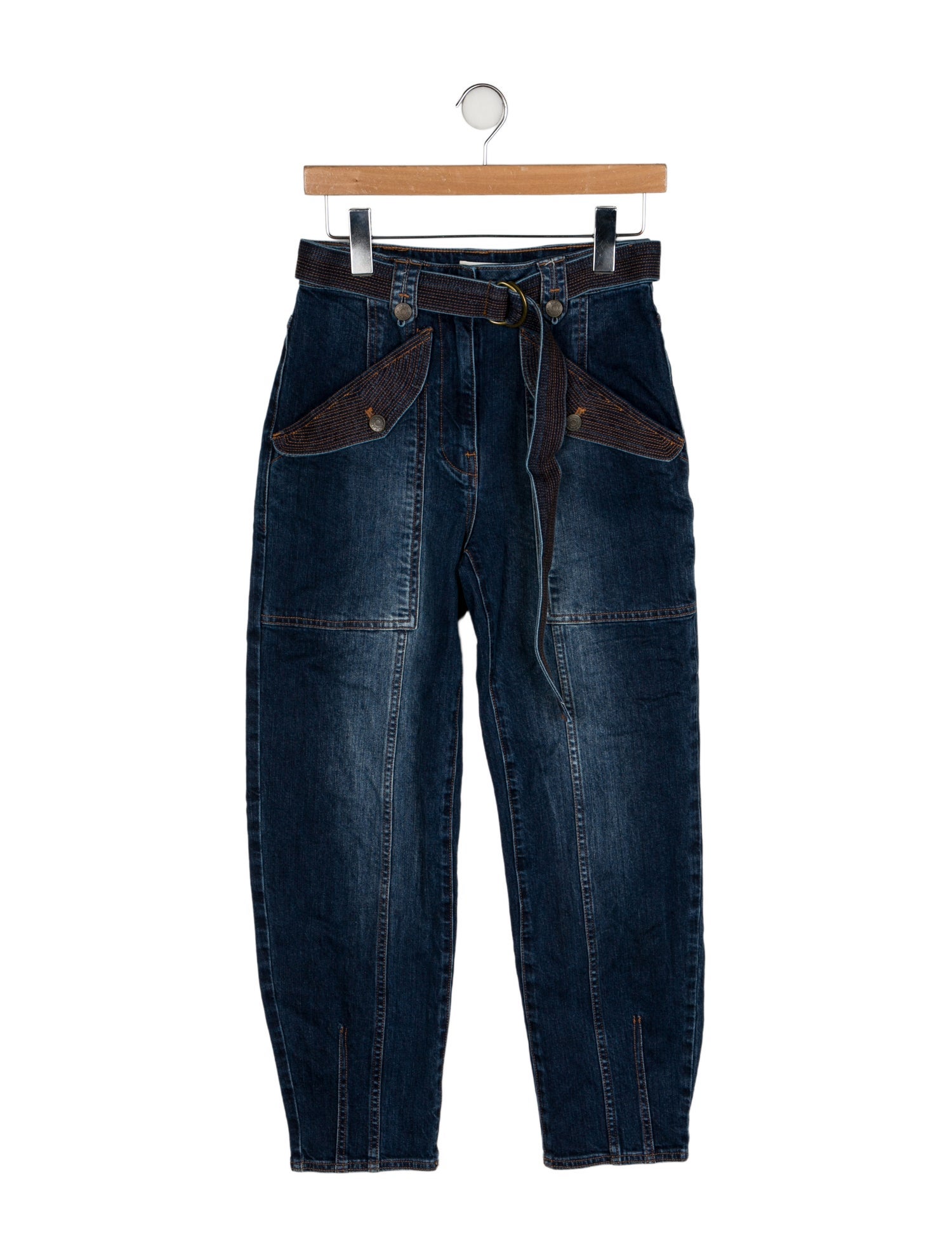 Ulla Johnson Mid-Rise Straight Leg Jeans