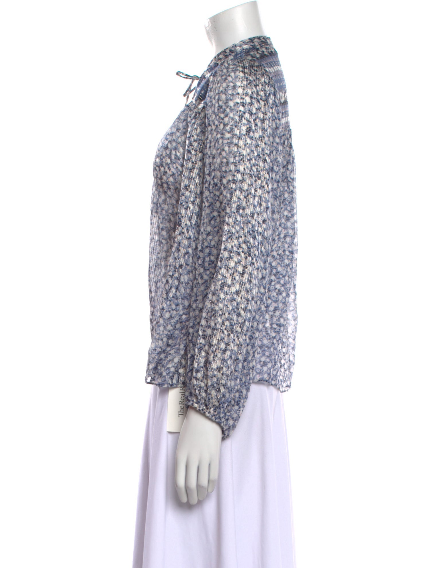 Ulla Johnson Silk Printed Blouse