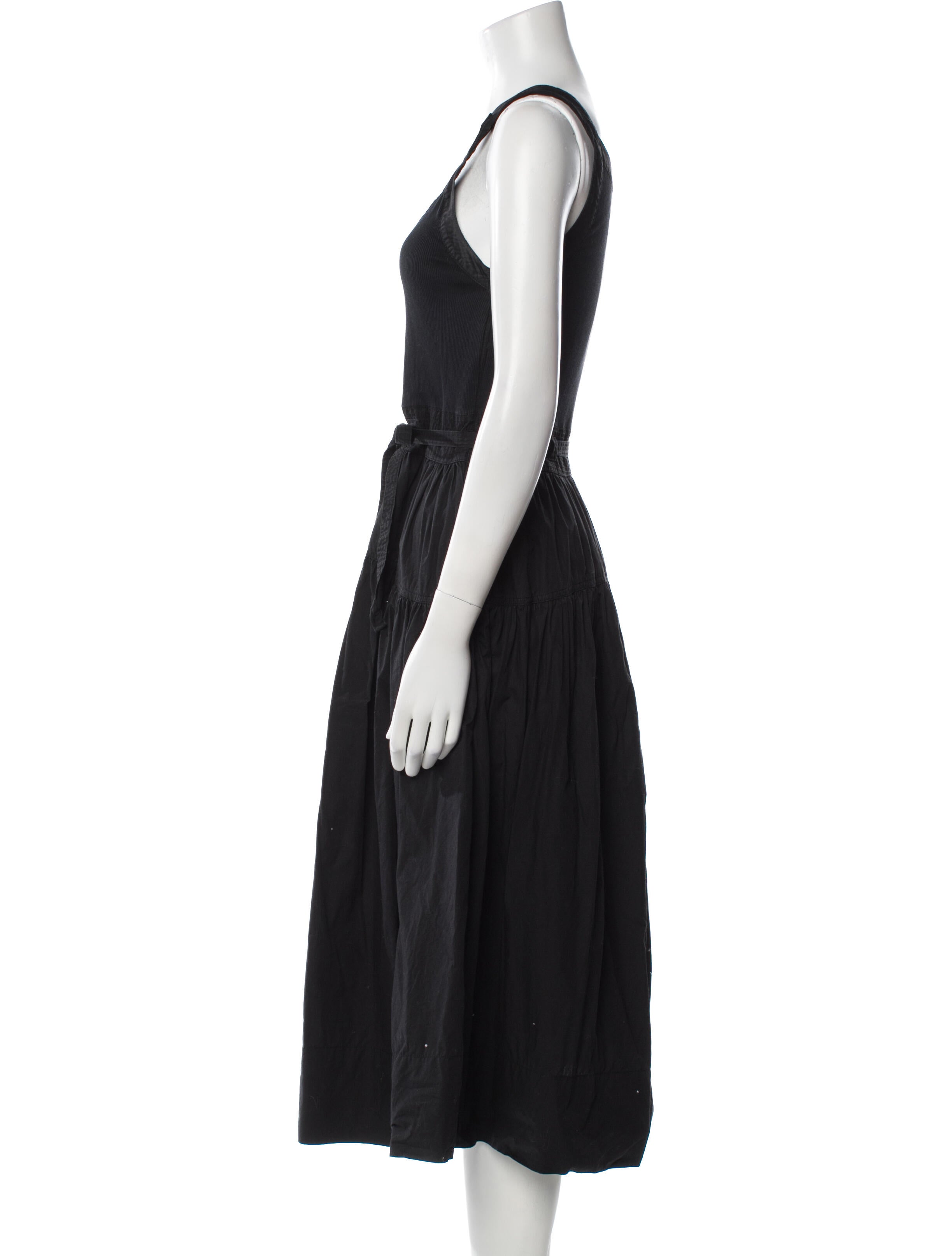 Ulla Johnson V-Neck Midi Length Dress