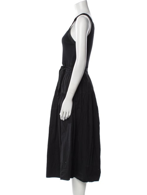 Ulla Johnson V-Neck Midi Length Dress