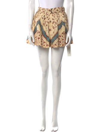 Ulla Johnson Printed Mini Shorts