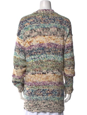 Ulla Johnson Striped V-Neck Sweater