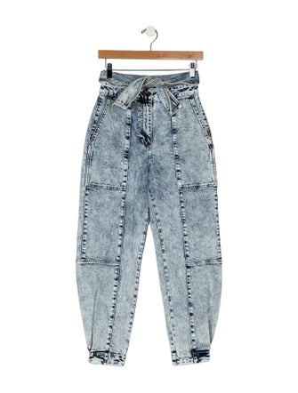 Ulla Johnson High-Rise Straight Leg Jeans