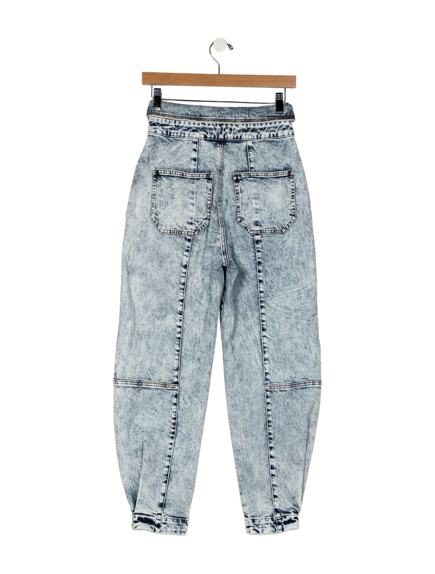 Ulla Johnson High-Rise Straight Leg Jeans