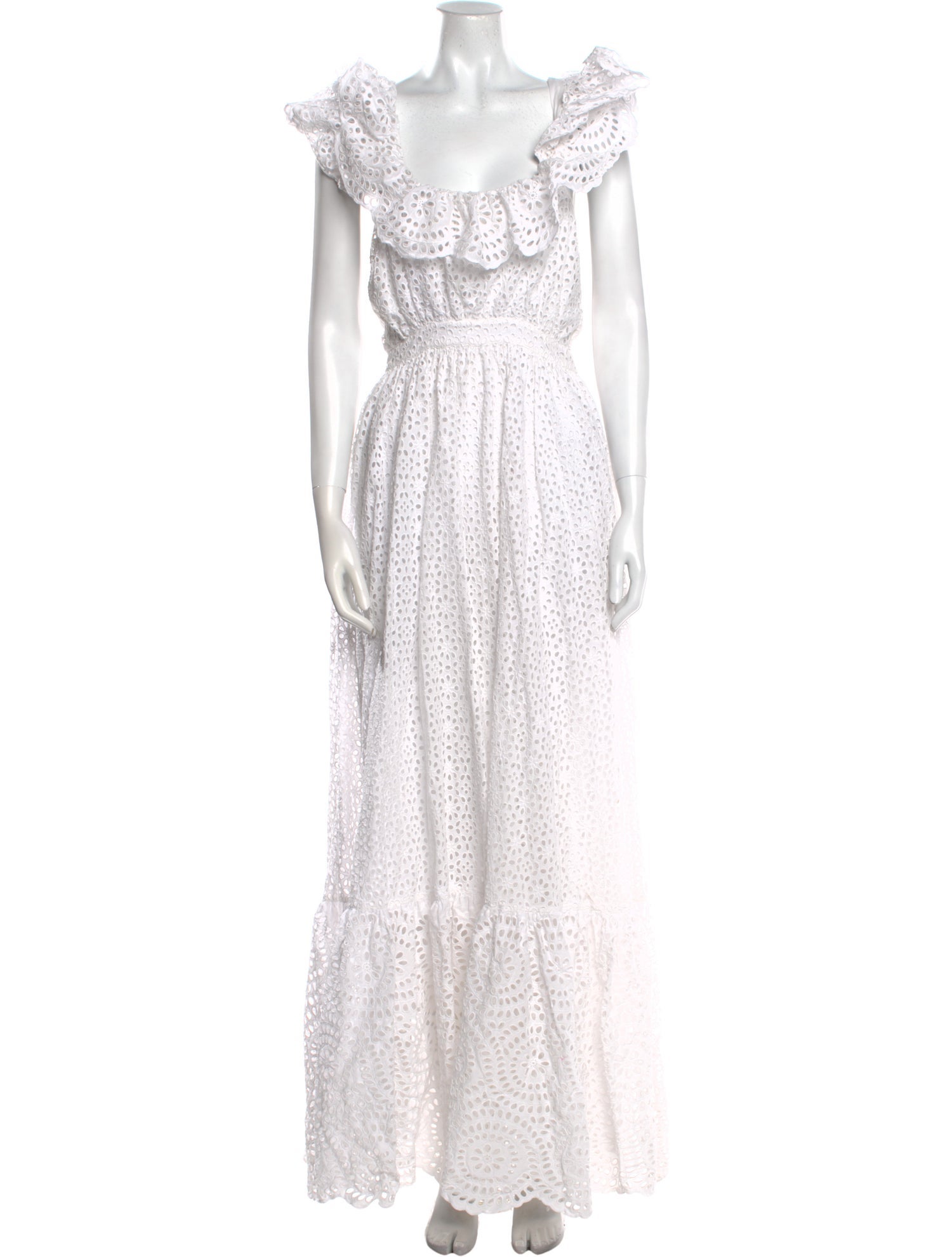 Ulla Johnson Lace Pattern Long Dress