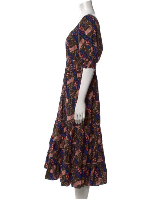 Ulla Johnson Printed Midi Length Dress