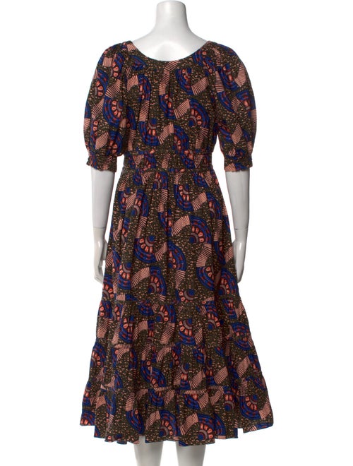 Ulla Johnson Printed Midi Length Dress