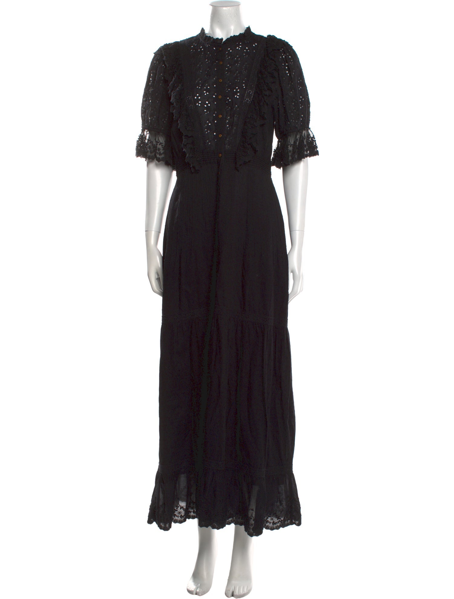 Ulla Johnson Mock Neck Long Dress