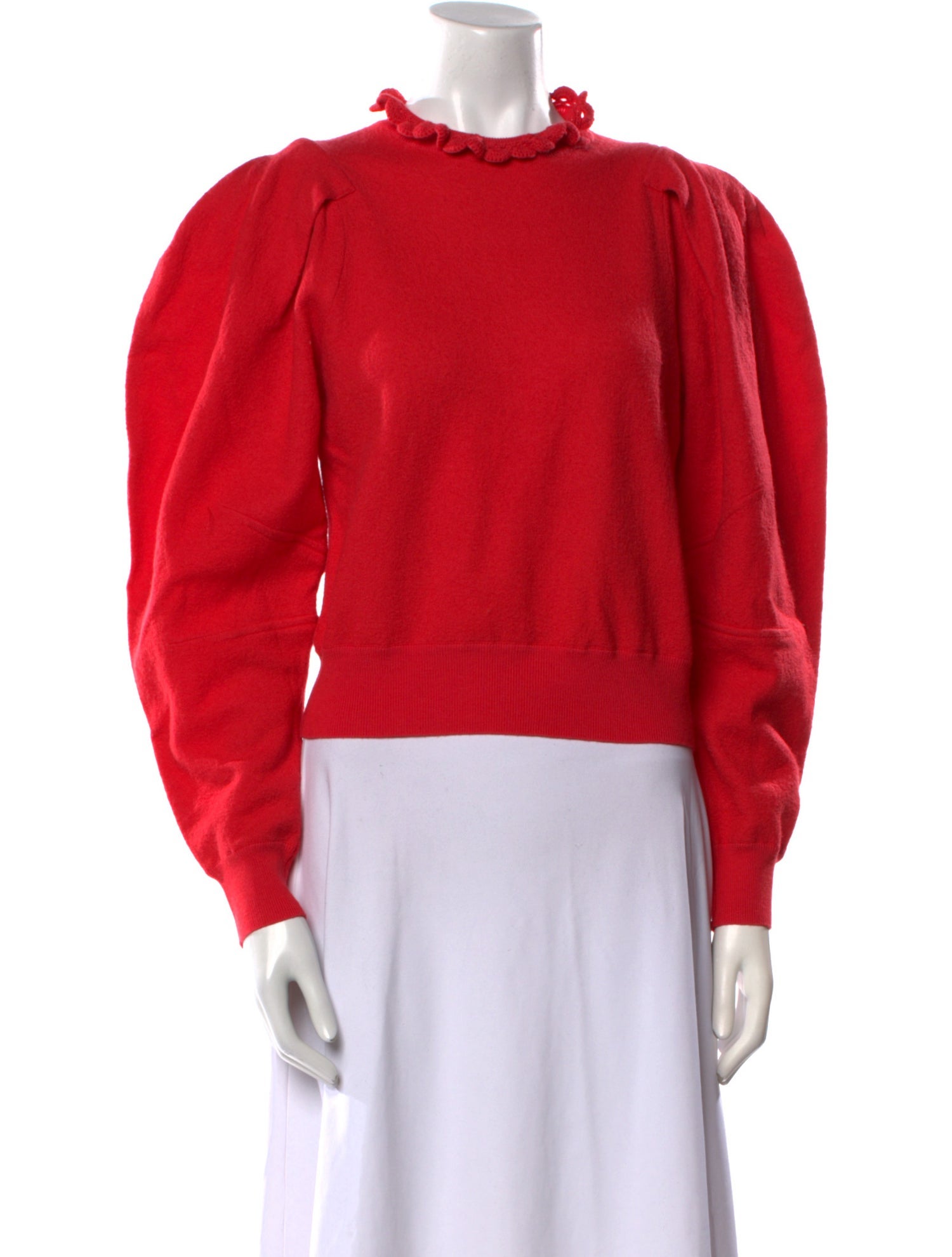 Ulla Johnson Merino Wool Crew Neck Sweater