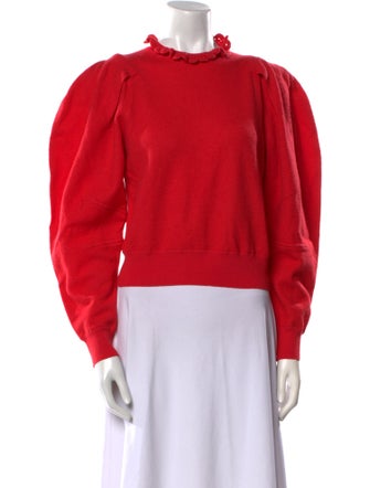 Ulla Johnson Merino Wool Crew Neck Sweater