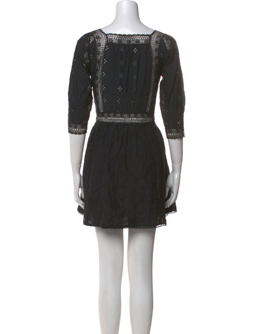 Ulla Johnson Square Neckline Mini Dress