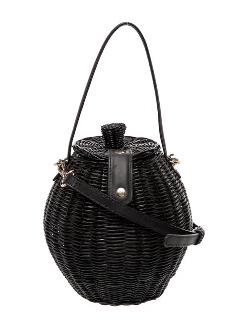 Ulla Johnson Straw Top Handle Bag