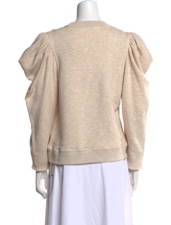 Ulla Johnson Crew Neck Long Sleeve Sweatshirt