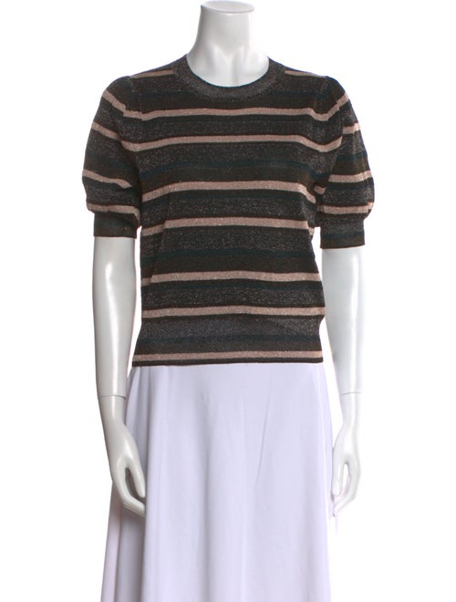Ulla Johnson Striped Crew Neck T-Shirt