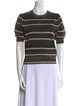 Ulla Johnson Striped Crew Neck T-Shirt