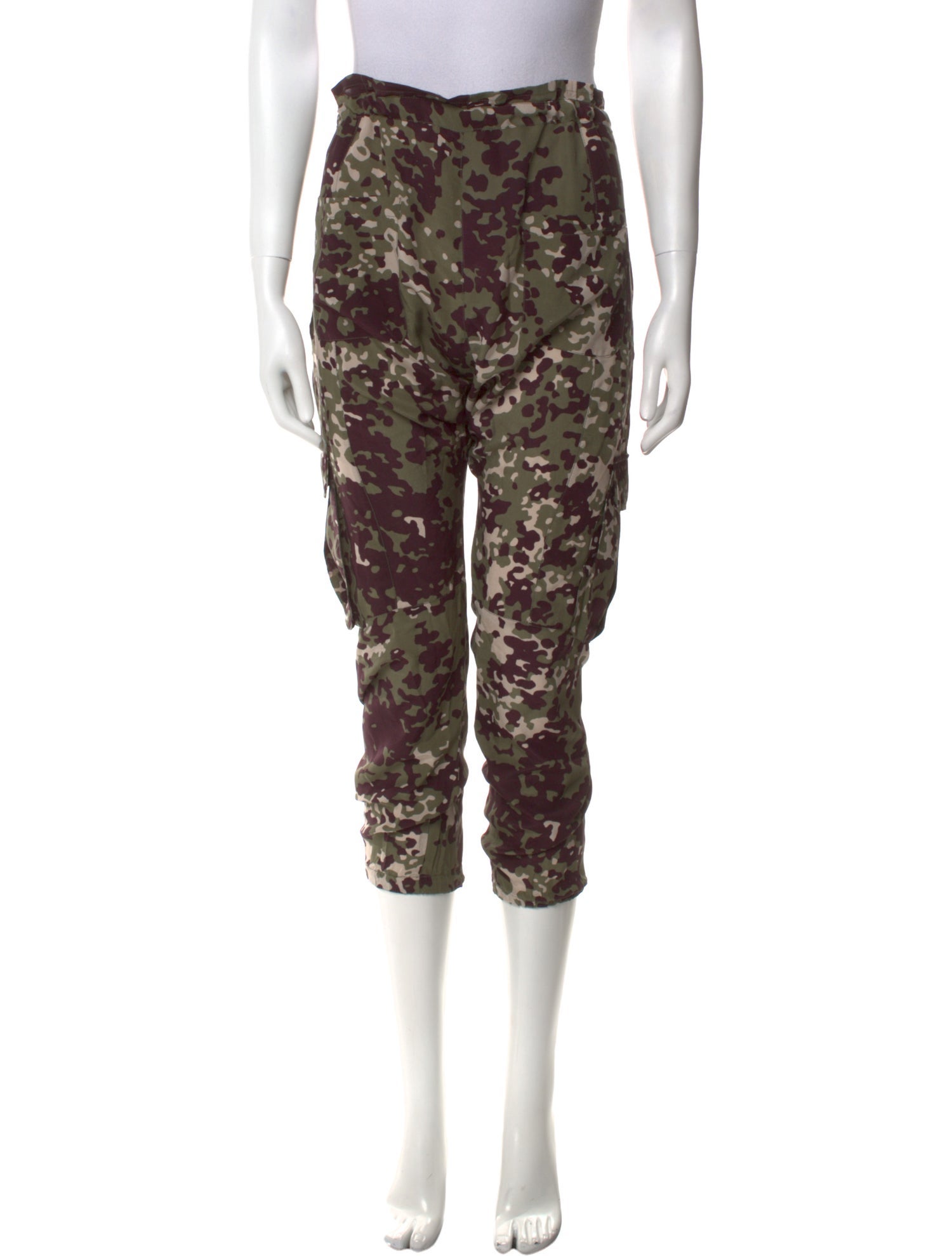 Ulla Johnson Silk Skinny Leg Pants