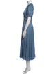 Ulla Johnson V-Neck Long Dress