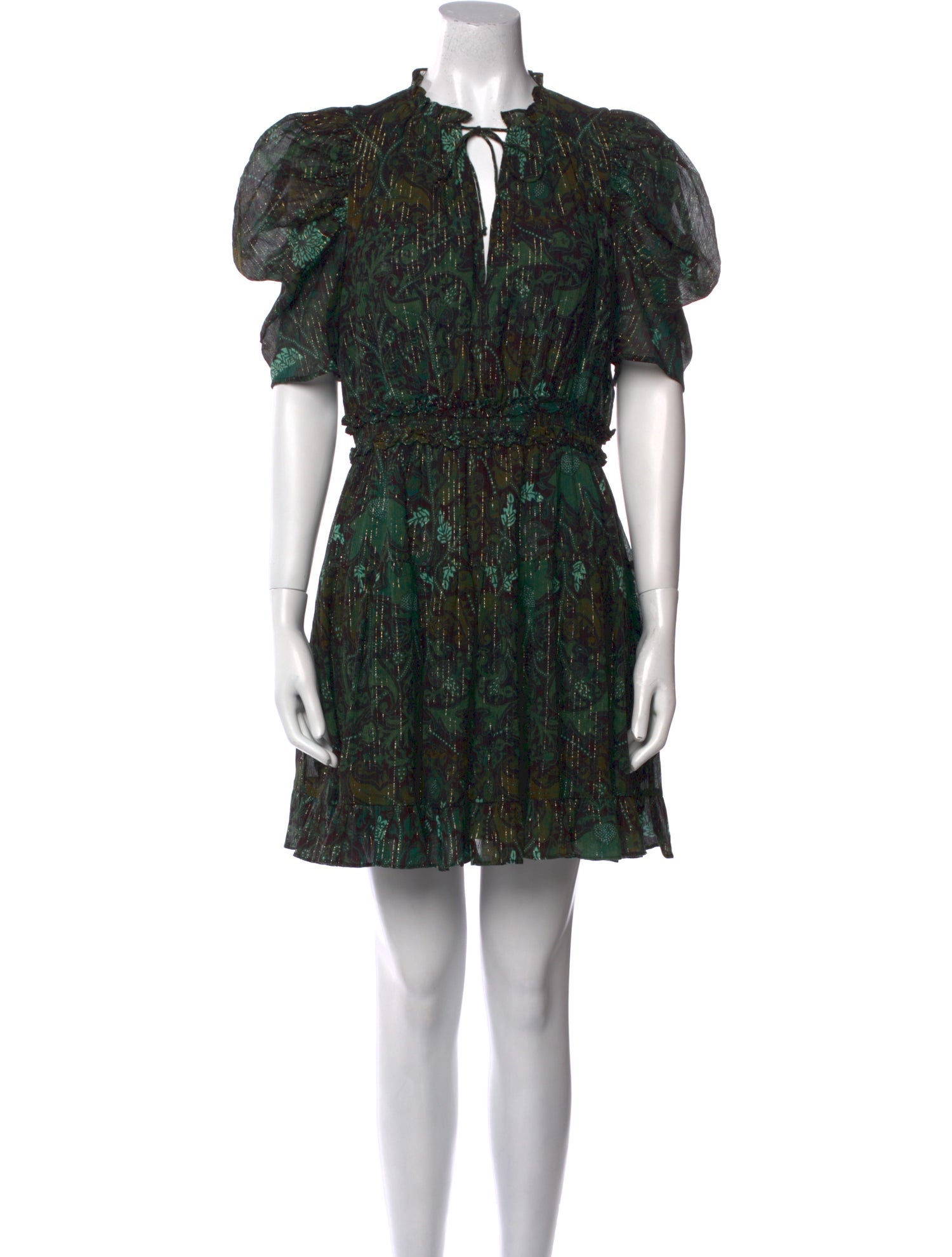 Ulla Johnson Floral Print Mini Dress