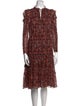 Ulla Johnson Silk Midi Length Dress