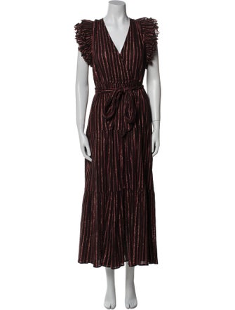 Ulla Johnson Striped Long Dress
