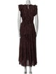 Ulla Johnson Striped Long Dress