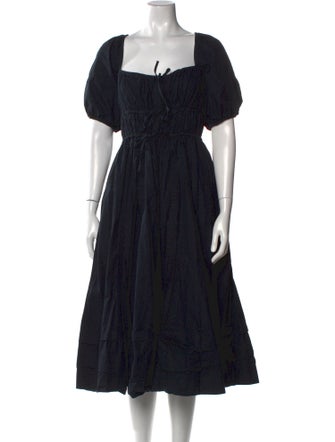 Ulla Johnson Square Neckline Long Dress