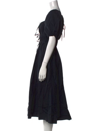 Ulla Johnson Square Neckline Long Dress