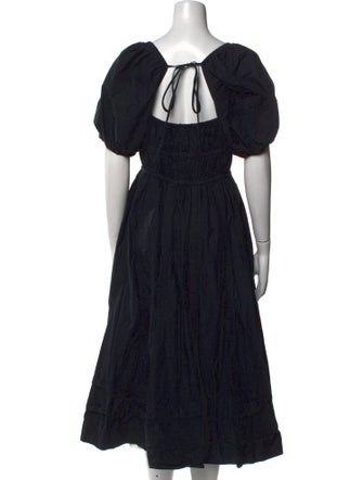 Ulla Johnson Square Neckline Long Dress