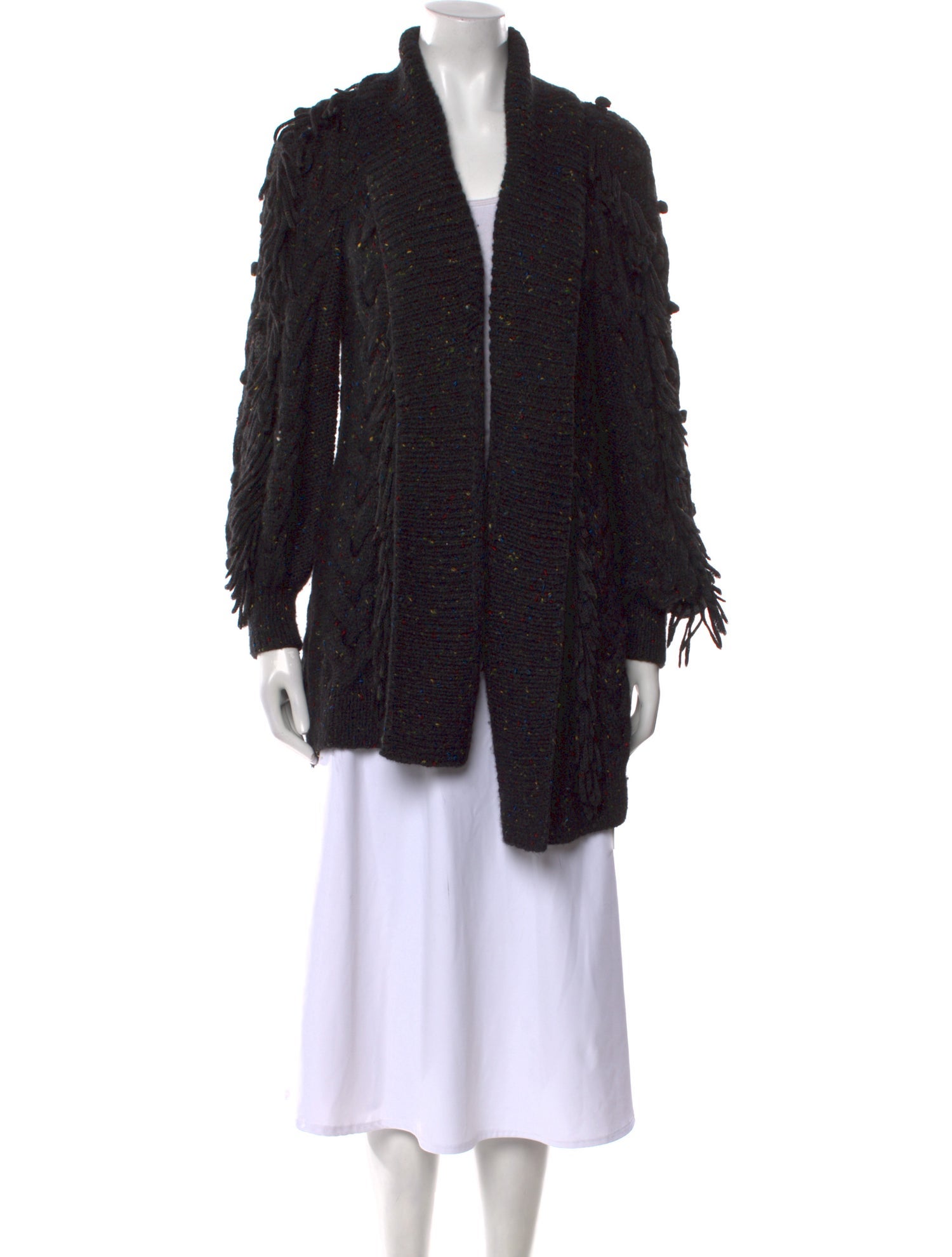 Ulla Johnson Alpaca Open Front Sweater