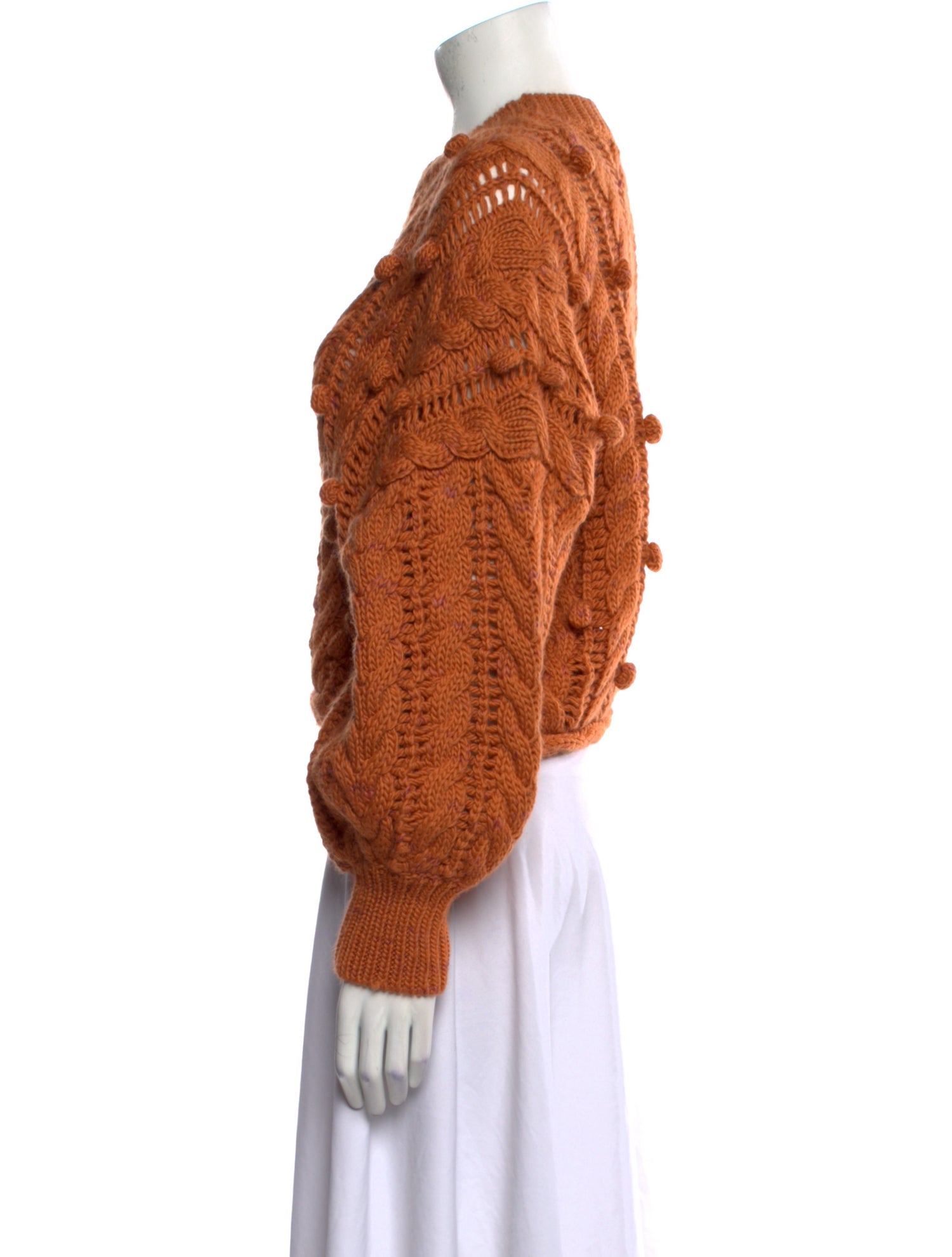 Ulla Johnson Merino Wool Crew Neck Sweater