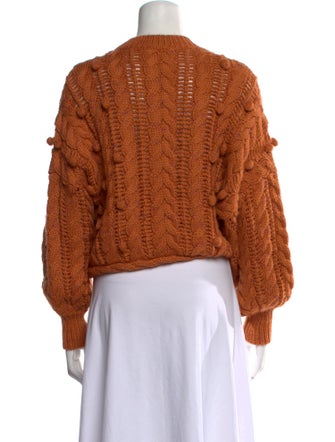 Ulla Johnson Merino Wool Crew Neck Sweater