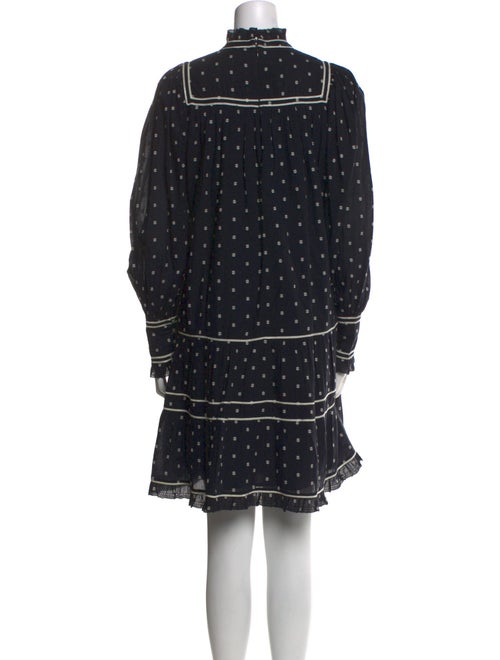 Ulla Johnson Polka Dot Print Knee-Length Dress