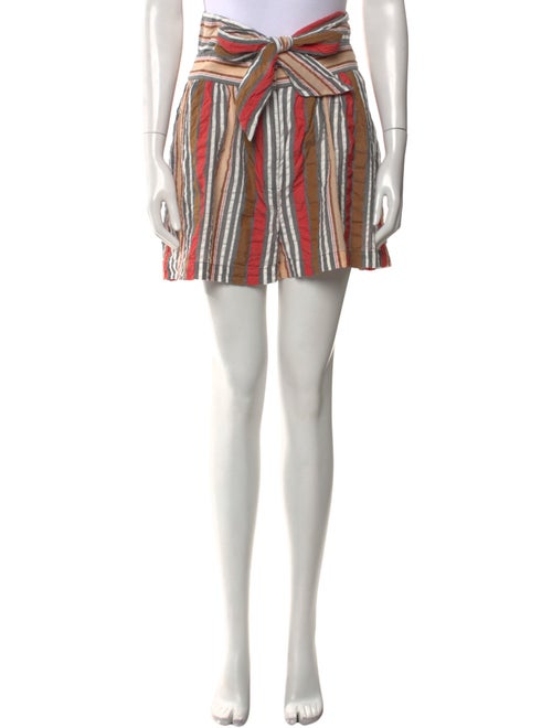 Ulla Johnson Striped Knee-Length Shorts