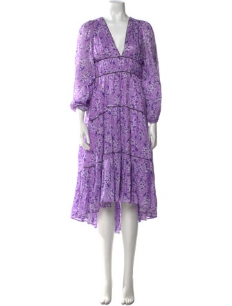 Ulla Johnson Floral Print Long Dress