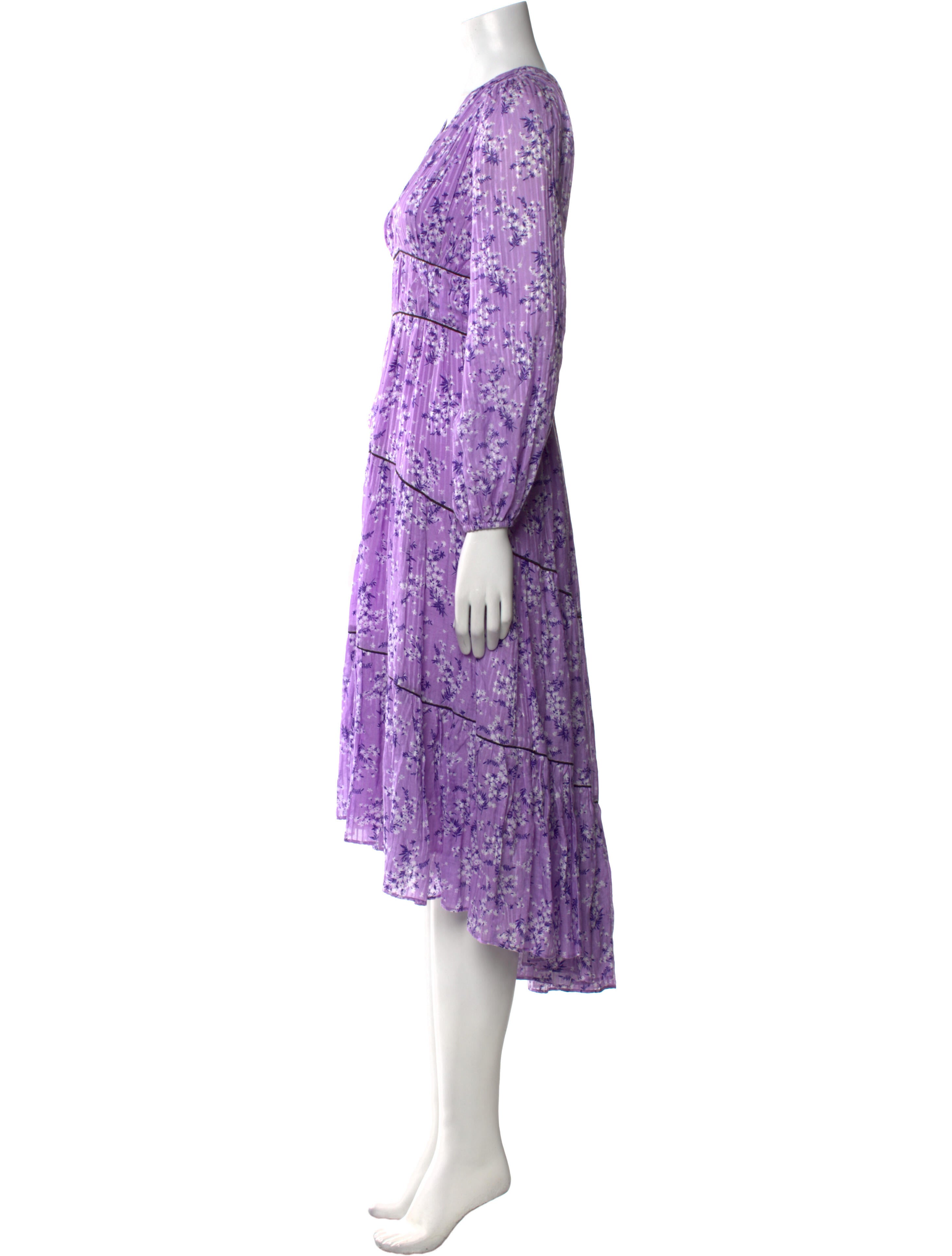 Ulla Johnson Floral Print Long Dress