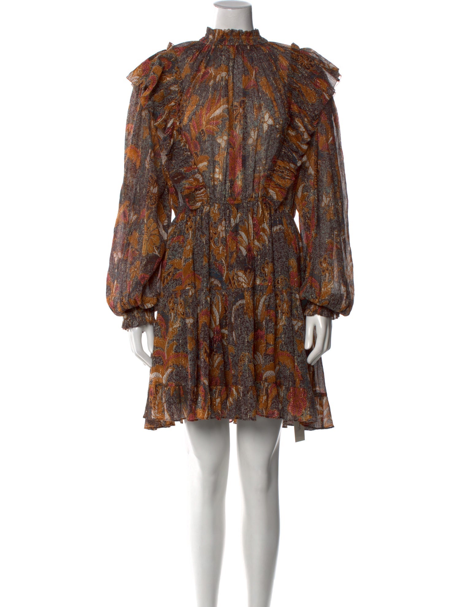 Ulla Johnson Paisley Print Mini Dress
