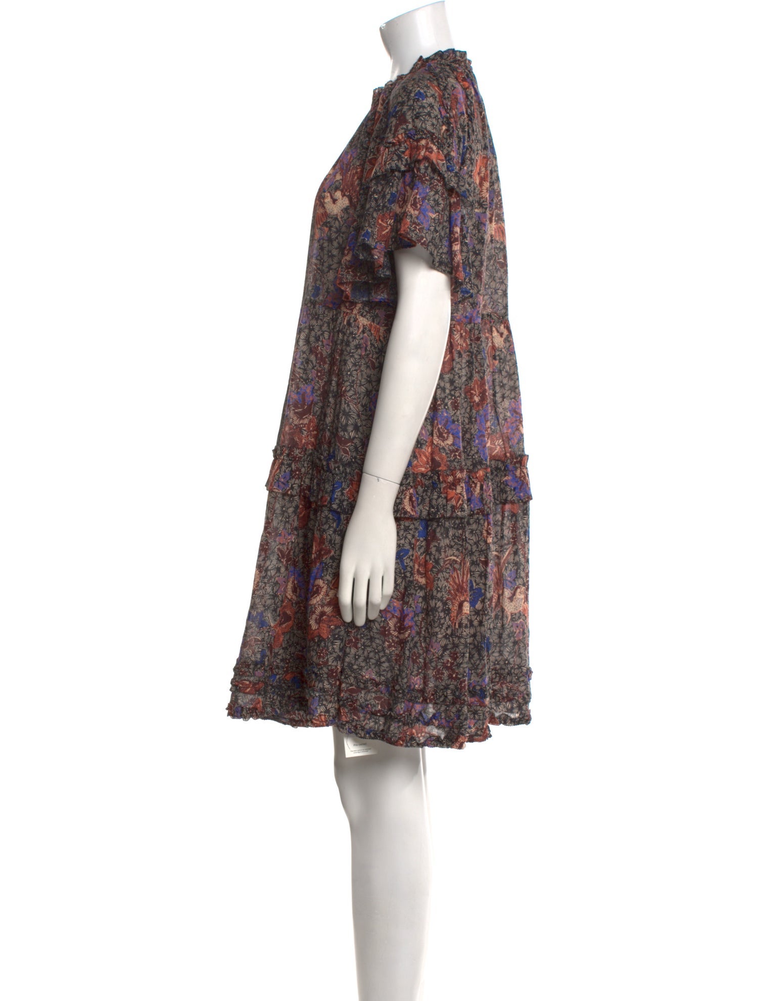Ulla Johnson Floral Print Mini Dress
