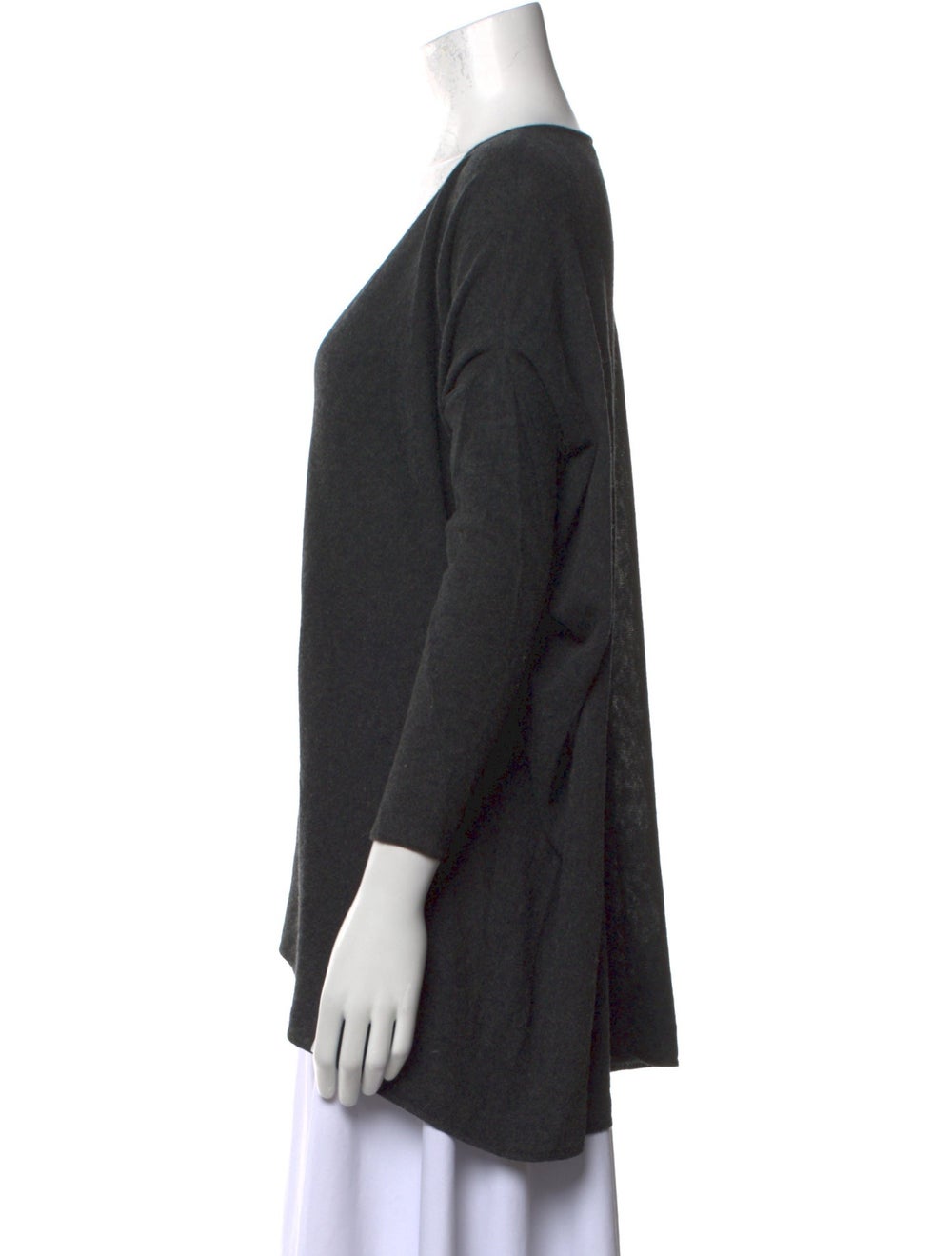 Ulla Johnson Wool Pullover Black Three-Quarter Sl… - image 2