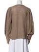 Ulla Johnson Baby Alpaca V-Neck Sweater
